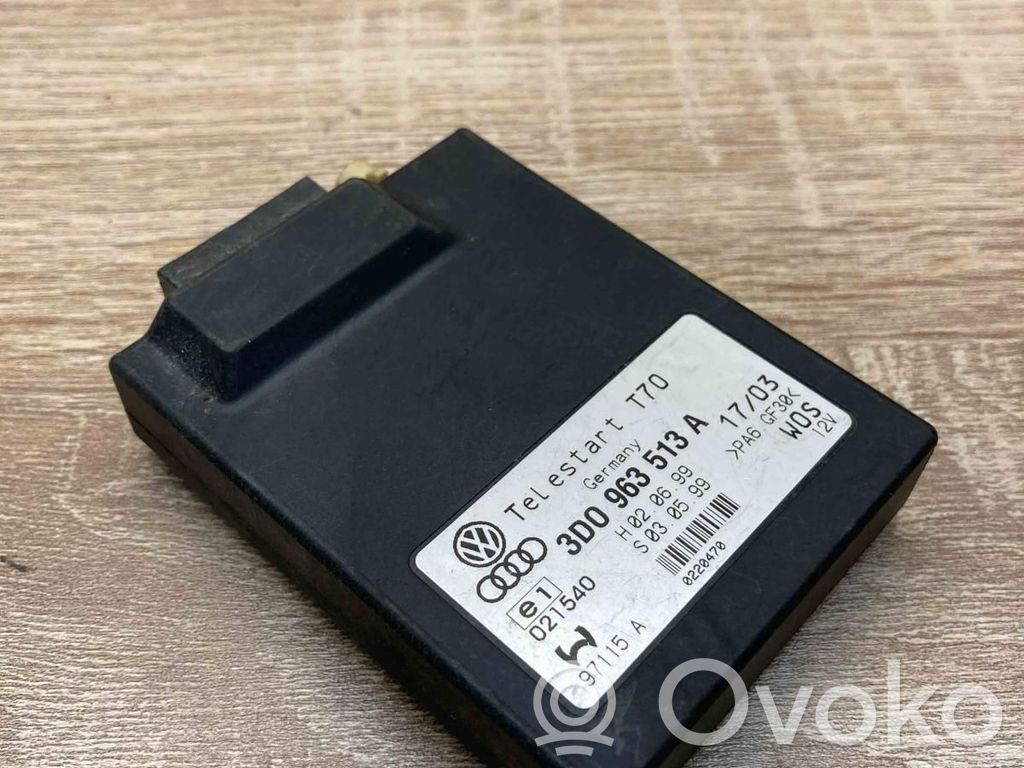Auxiliary heating control unit/module   3D0963513A,TELESTART