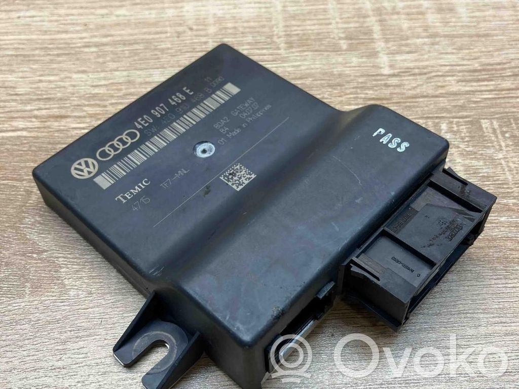 Audi A8 S8 D3 4E Gateway valdymo modulis 