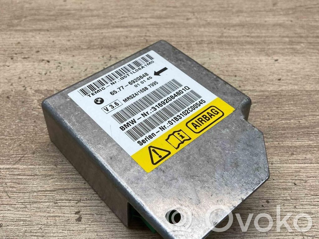 BMW 5 E39 Airbag control unit/module 