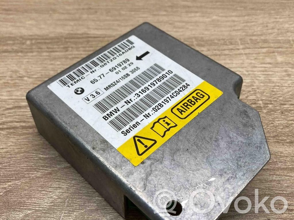 BMW 5 E39 Airbag control unit/module 
