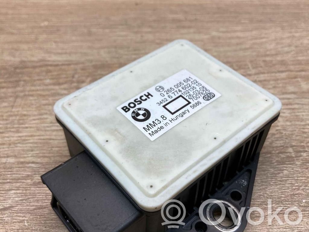 ESP (stability system) control unit   6774602,0265005681,WHITE