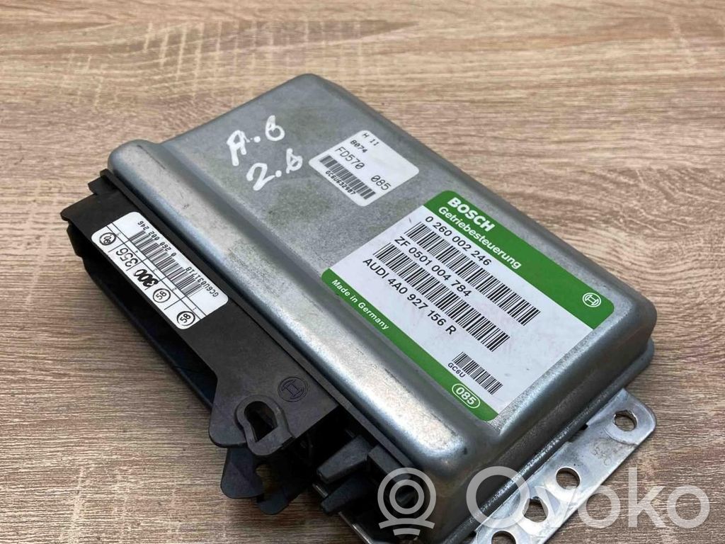 Sterownik / Moduł skrzyni biegów   4A0927156R,0260002246