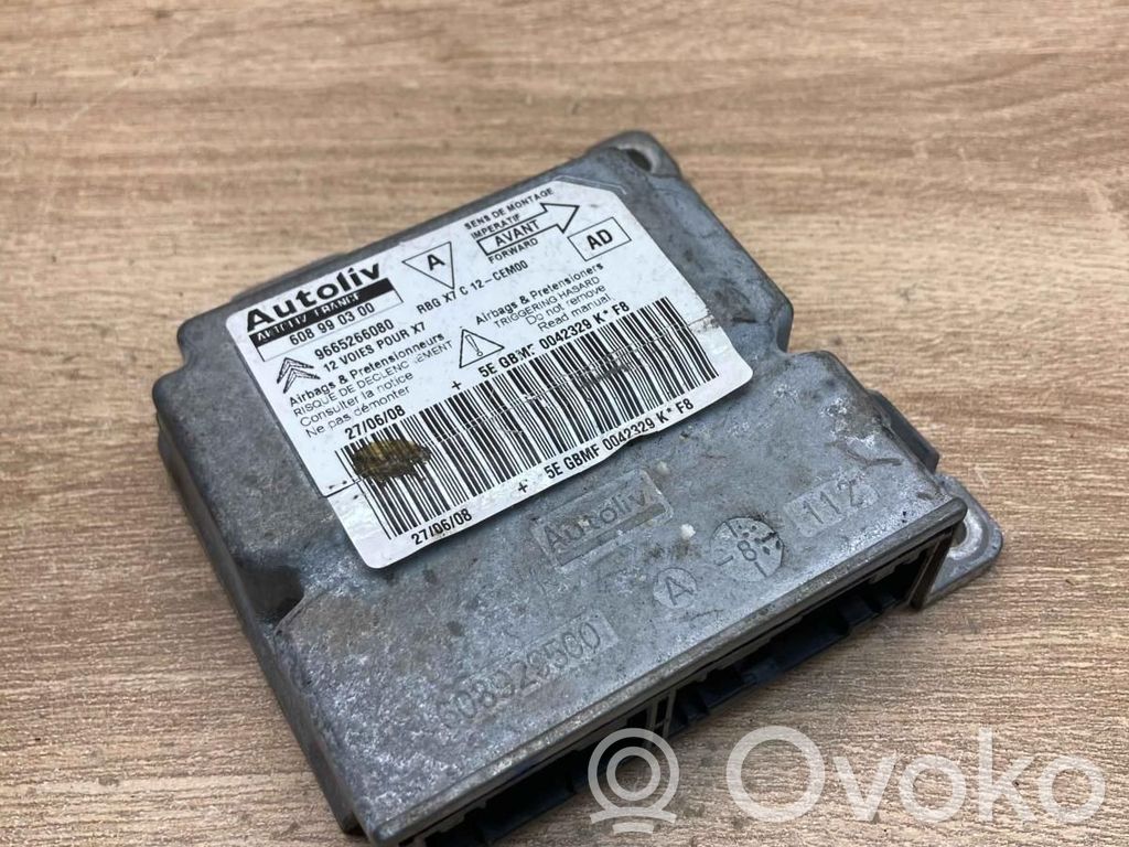 Citroen C5 Airbag control unit/module 
