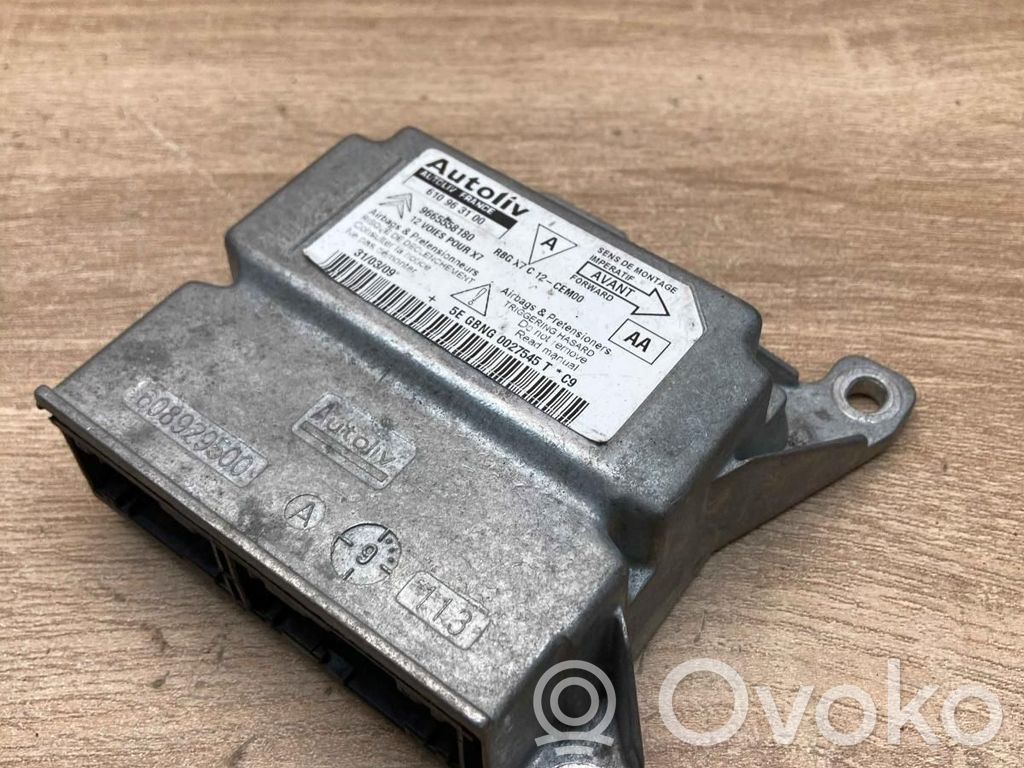Citroen C5 Airbag control unit/module 