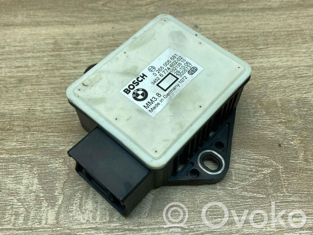 BMW 5 E60 E61 ESP acceleration yaw rate sensor 