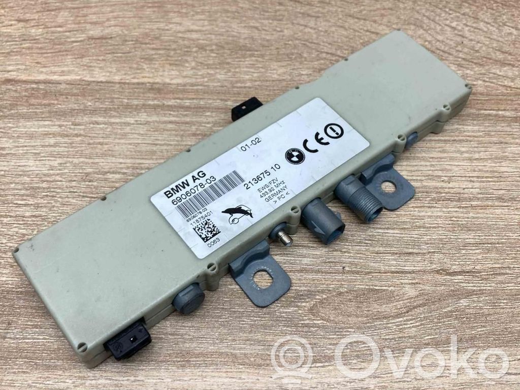 BMW 5 E39 Antenos valdymo blokas 