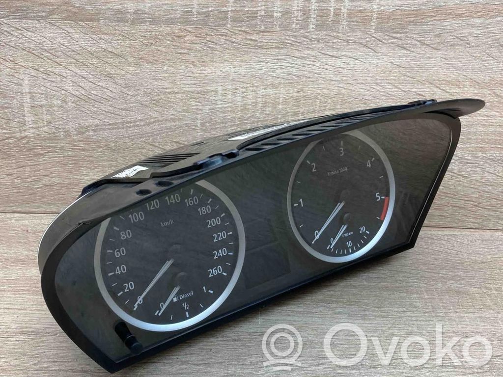 BMW 5 E60 E61 Speedometer (instrument cluster) 
