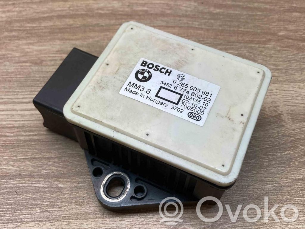 BMW 5 E60 E61 ESP acceleration yaw rate sensor 