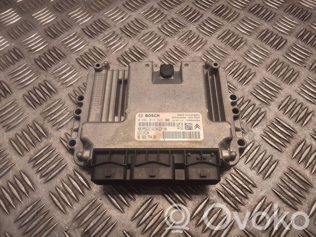 Citroen Berlingo Engine control unit/module 