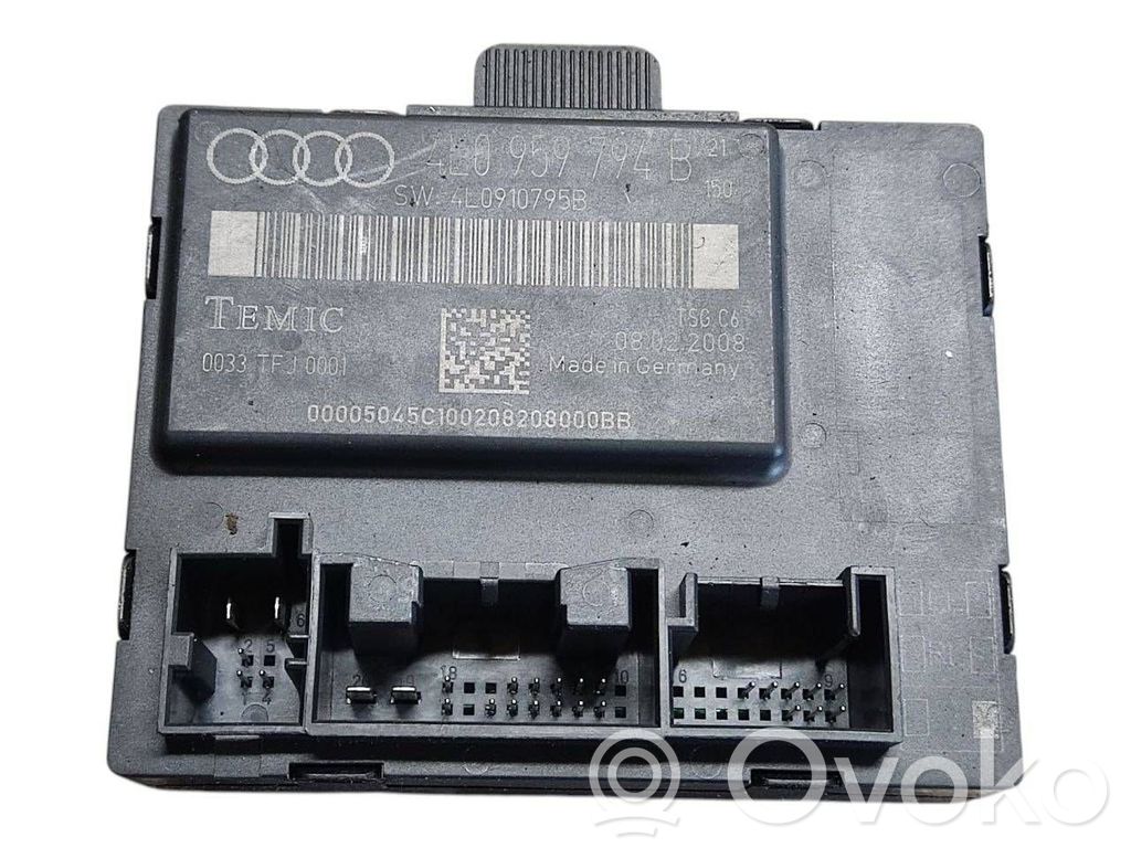 Audi Q7 4L Durvju vadības bloks 