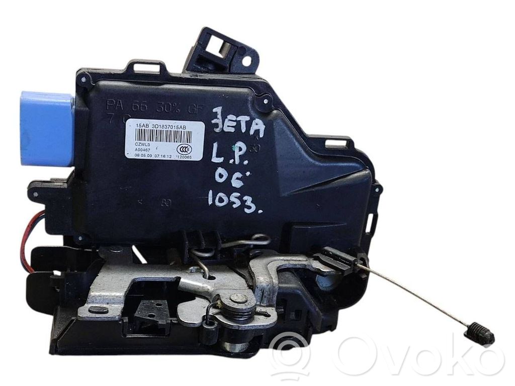Zamek drzwi przednich   3D1837015AB