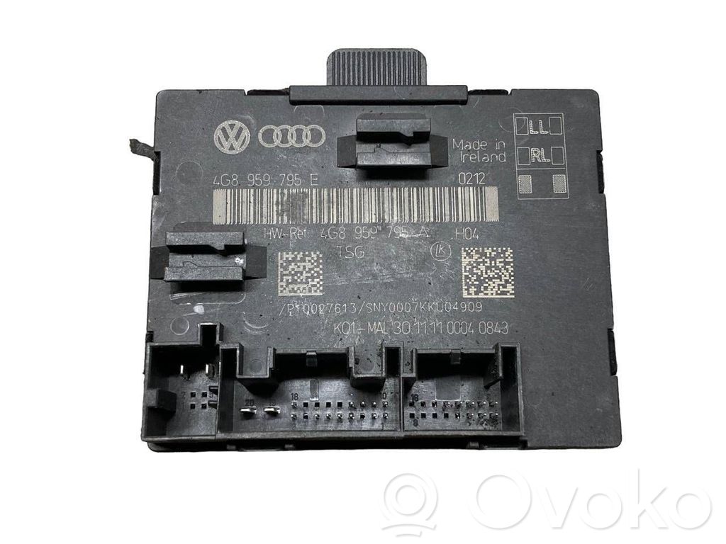 Audi A6 S6 C7 4G Unidad de control/módulo de la puerta 