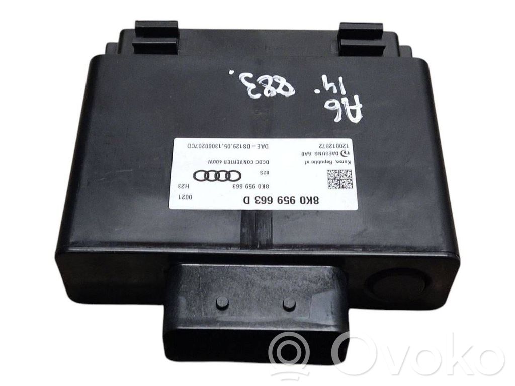 Audi A6 S6 C7 4G Voltage converter inverter 