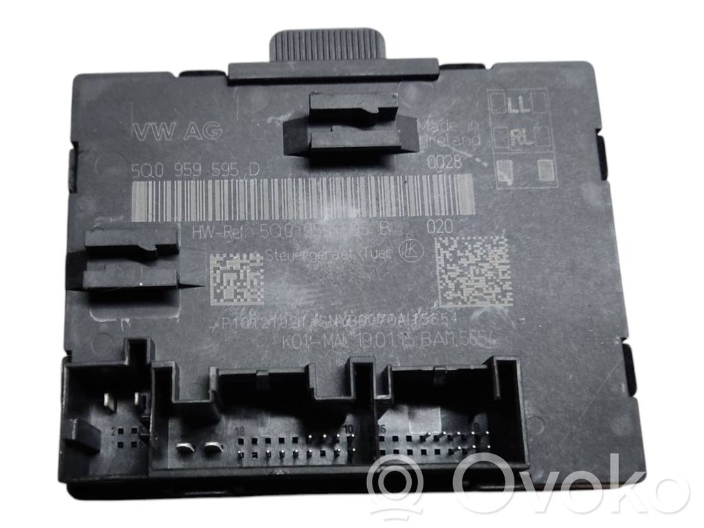 Audi A3 S3 8V Door control unit/module 