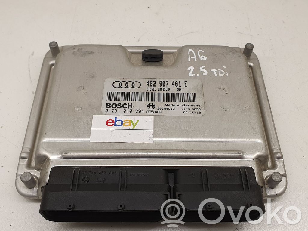 Audi A6 S6 C6 4F Engine control unit/module ECU 