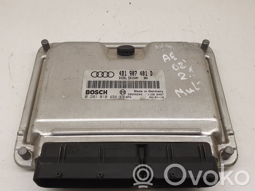 Audi A6 S6 C6 4F Engine control unit/module ECU 