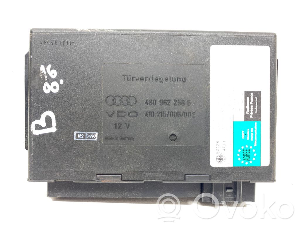 Audi A6 S6 C5 4B Mukavuusmoduuli 