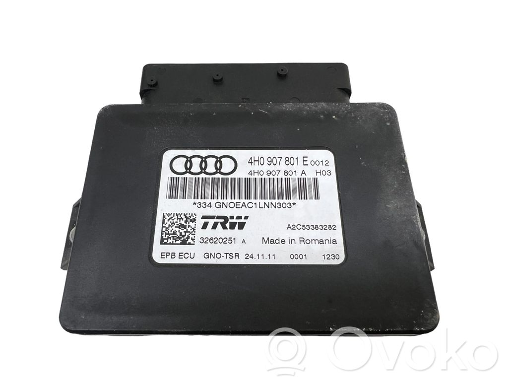 Audi A7 S7 4G Modul de control frână de mână 