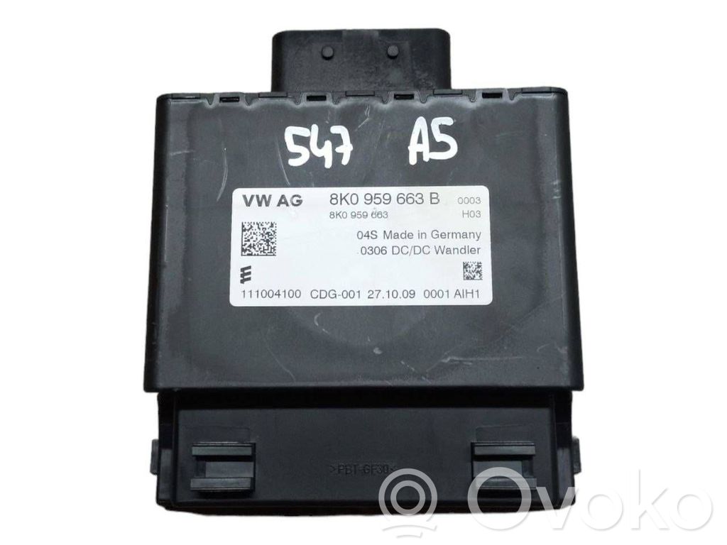 Audi A5 8T 8F Kiti valdymo blokai/ moduliai 