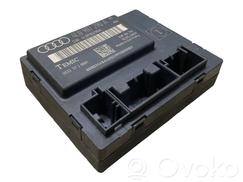 Audi Q7 4L Unité de commande module de porte 