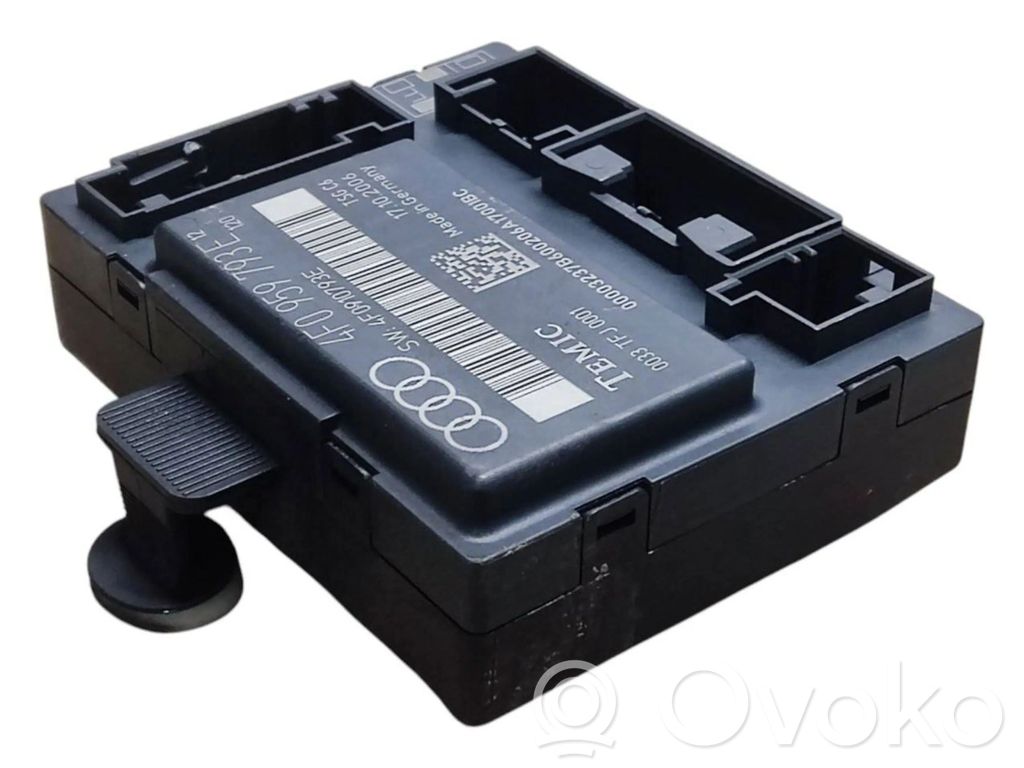 Audi A6 S6 C6 4F Unité de commande module de porte 