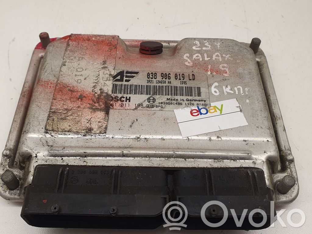 Audi A6 S6 C6 4F Unidad de control/módulo ECU del motor 