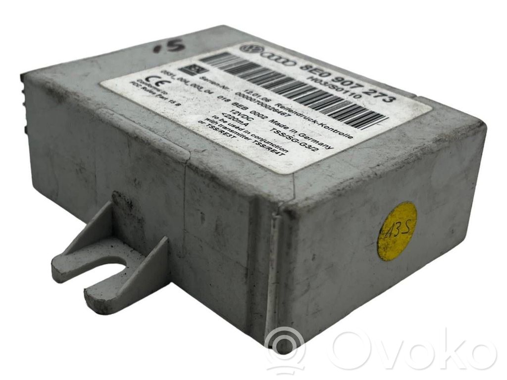 Audi A4 S4 B7 8E 8H Module de pression des pneus 