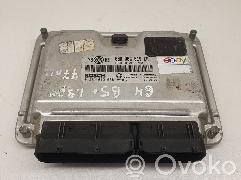 Audi A6 S6 C6 4F Engine control unit/module ECU 