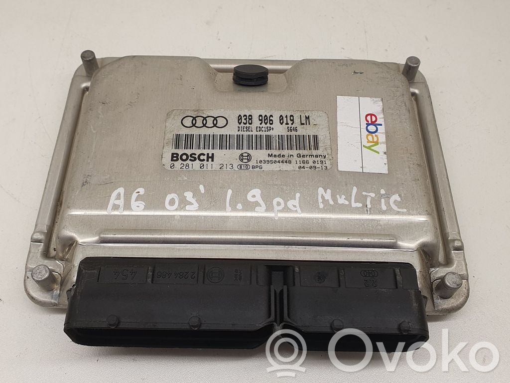 Audi A6 S6 C6 4F Engine control unit/module ECU 