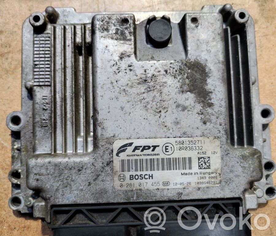 Engine control unit/module   0281017455,5801352711