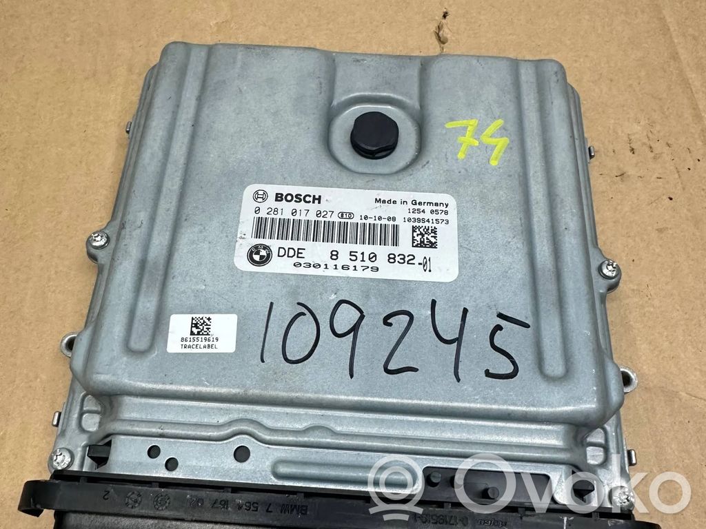 BMW 3 E90 E91 Engine control unit/module 