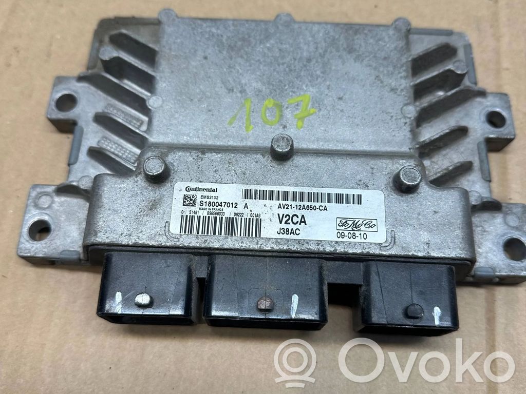 Ford Fiesta Engine control unit/module 