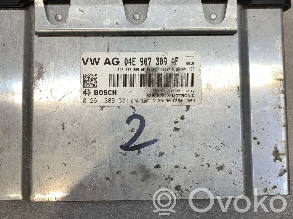 Volkswagen Polo V 6R Unitate control motor/modul ECU 
