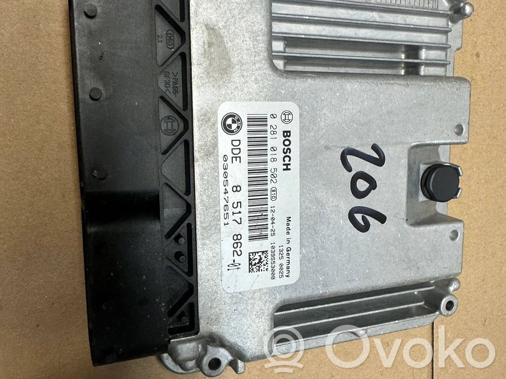 BMW 3 F30 F35 F31 Engine control unit/module 