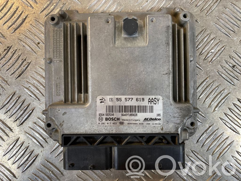 Engine control unit/module   55577619,55575349,0281017453