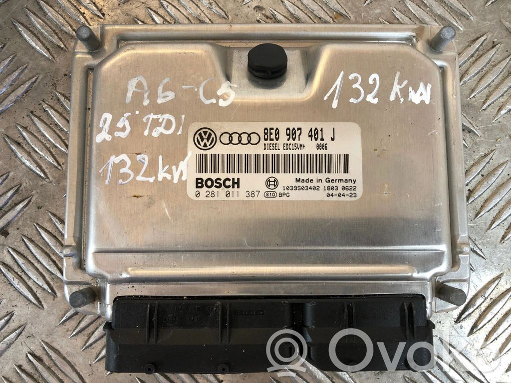 Audi A6 S6 C5 4B Engine control unit/module 