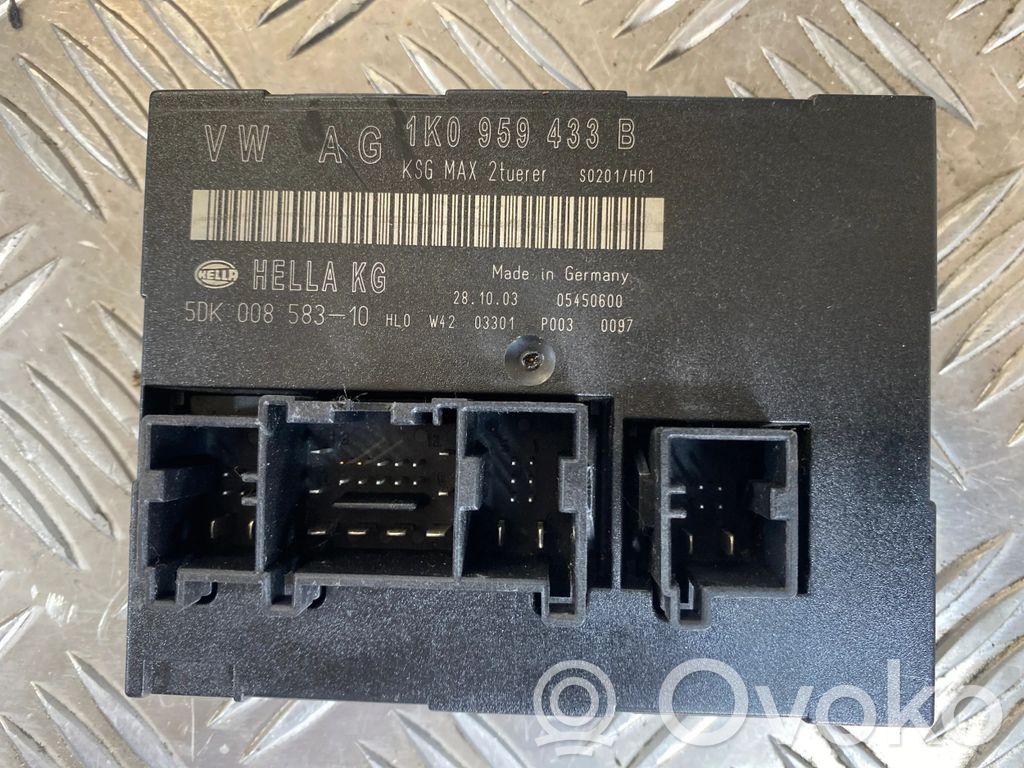 Moduł / Sterownik komfortu   1K0959433B,05450600,5DK00858310