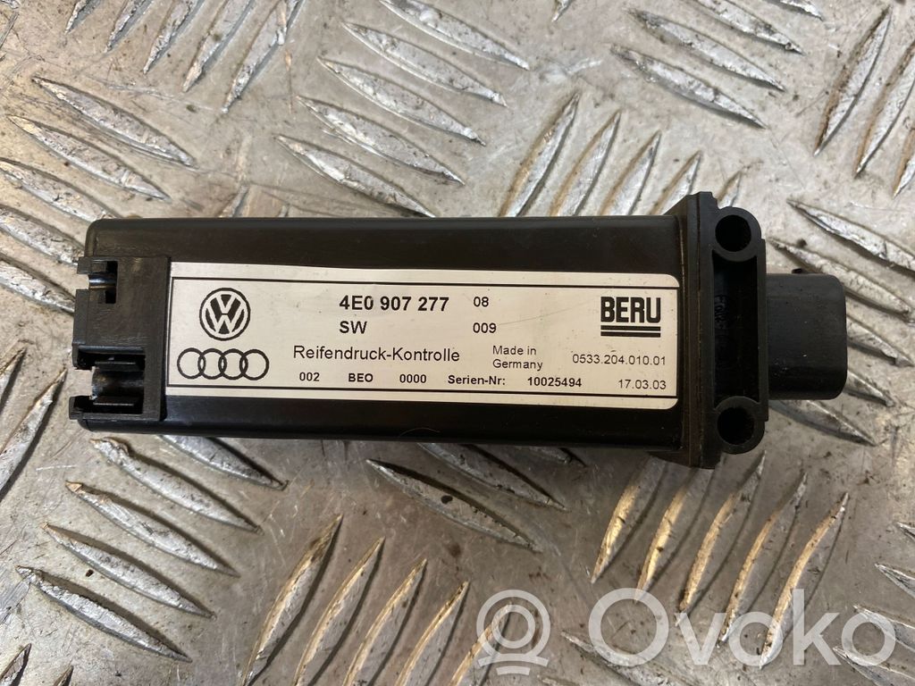 Audi A8 S8 D3 4E Sensor de presión del neumático 