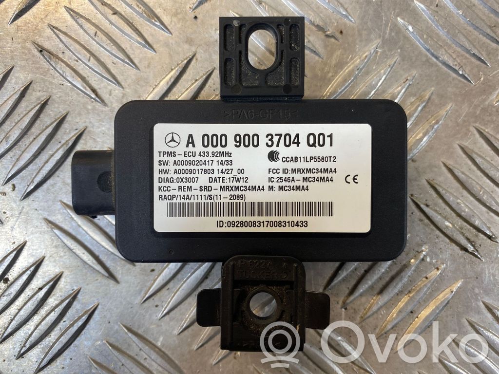 Sterownik / Moduł kontroli ciśnienia w oponach   A0009003704,A0009020417,A0009017803