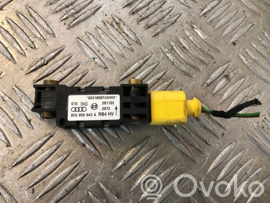 Airbagsensor Crashsensor Drucksensor   8E0959643A,281102,0231800TUQD3