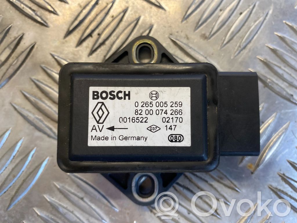 Renault Megane II ESP Drehratensensor Querbeschleunigungssensor 