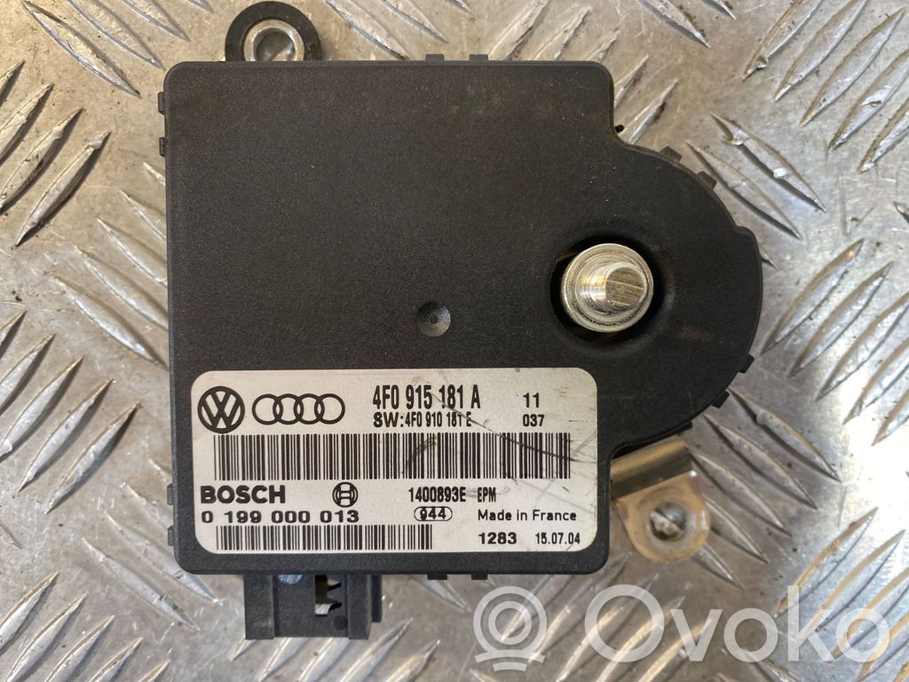Audi A6 S6 C6 4F Power management control unit 