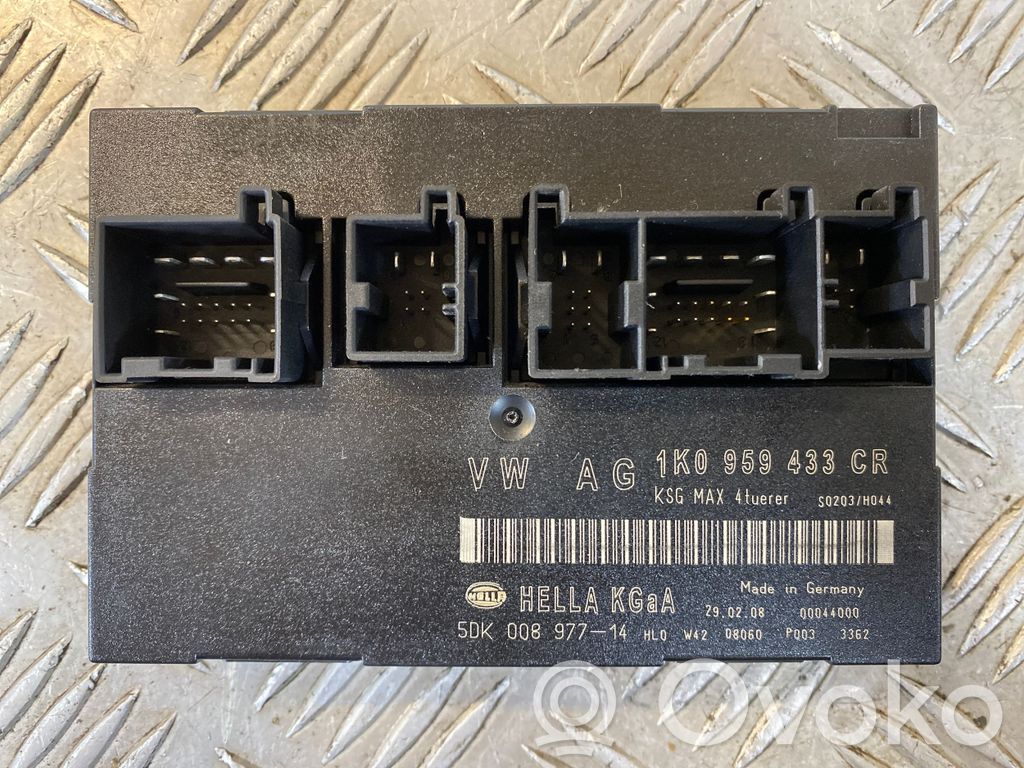 Moduł / Sterownik komfortu   1K0959433CR,00044000,5DK00897714