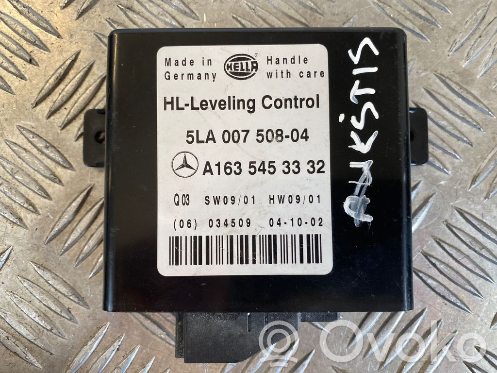 Mercedes-Benz ML W163 Módulo de luz LCM 