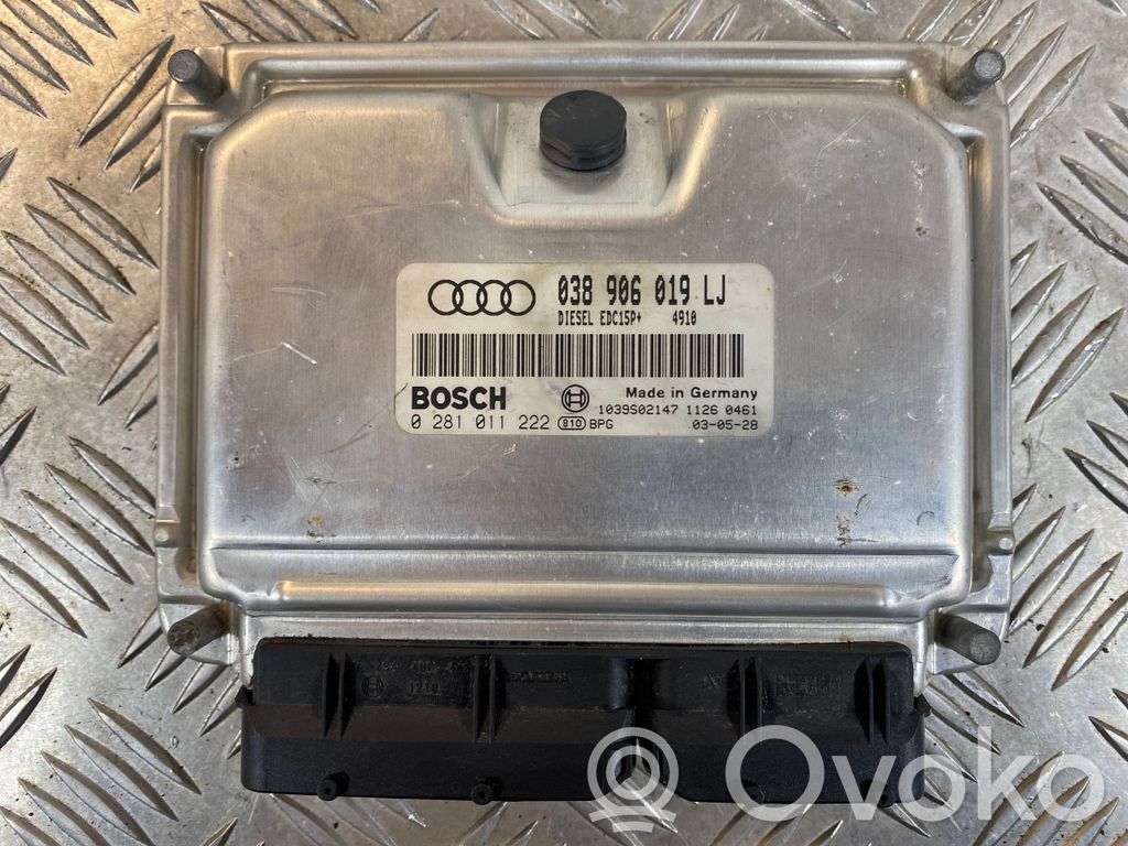 Audi A4 S4 B6 8E 8H Engine control unit/module 
