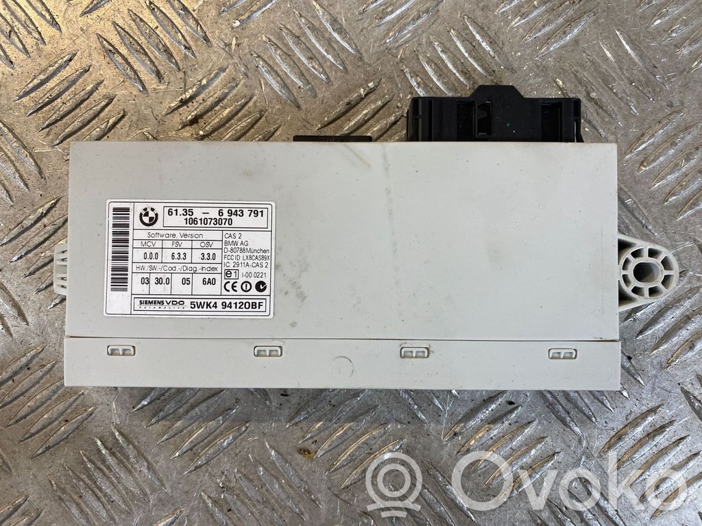 BMW 1 E81 E87 Unidad de control/módulo del CAS 