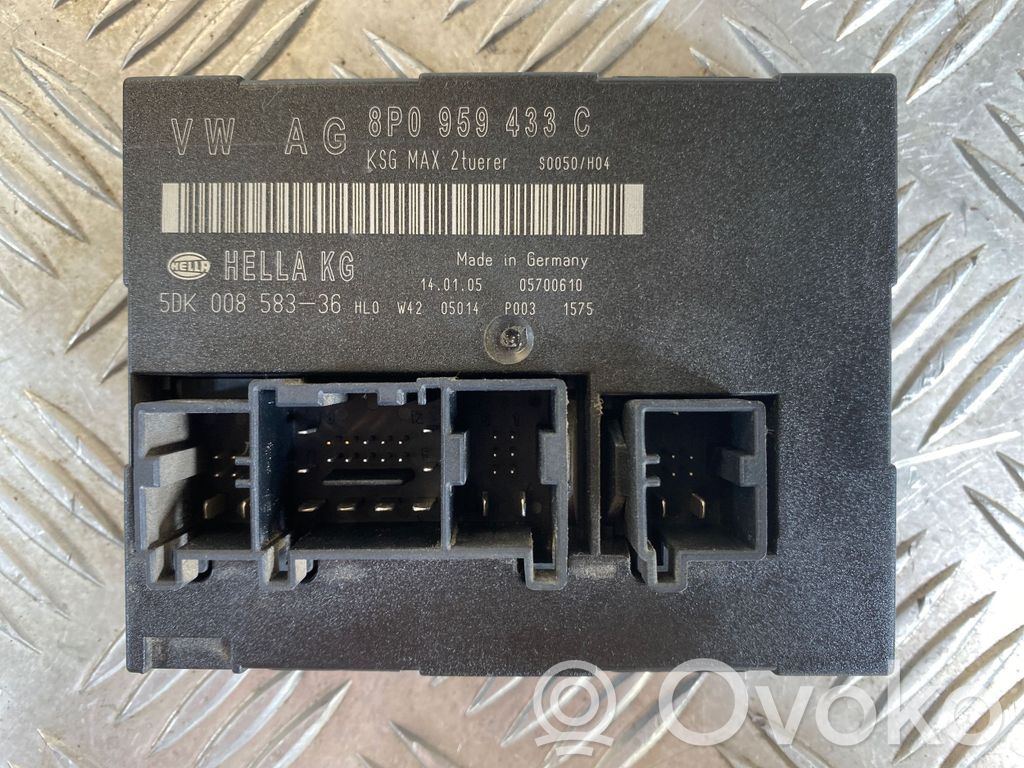Audi A3 S3 8P Module confort 