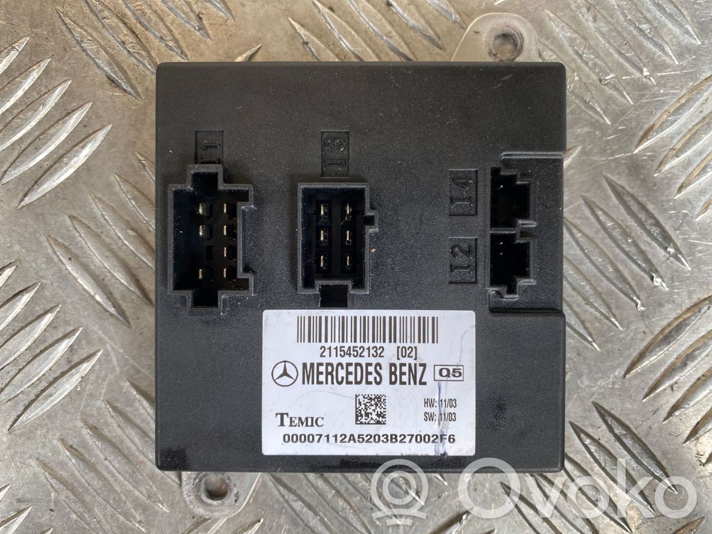 Mercedes-Benz E W211 Module confort 
