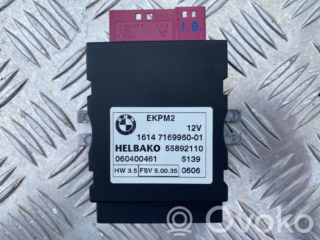 BMW 5 E60 E61 Unidad de control/módulo de la bomba de inyección de combustible 