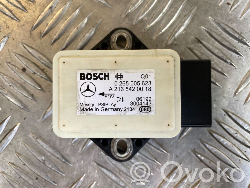 Mercedes-Benz A W169 Sensore di imbardata accelerazione ESP 